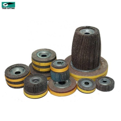 Polishing Grinding Flap Wheel Abrasive Flap Cloth Wheel Disc Marble Abrasive Tool Stainless Steel Metal Polish Buffing Wheel